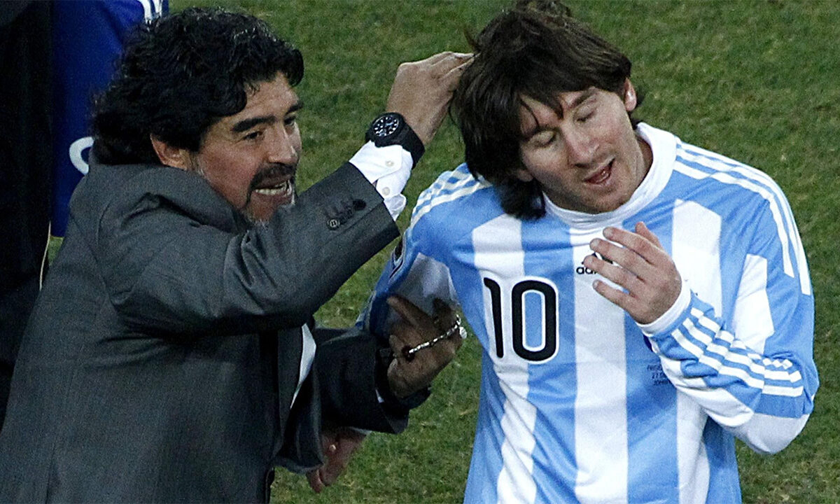 Maradona và Messi