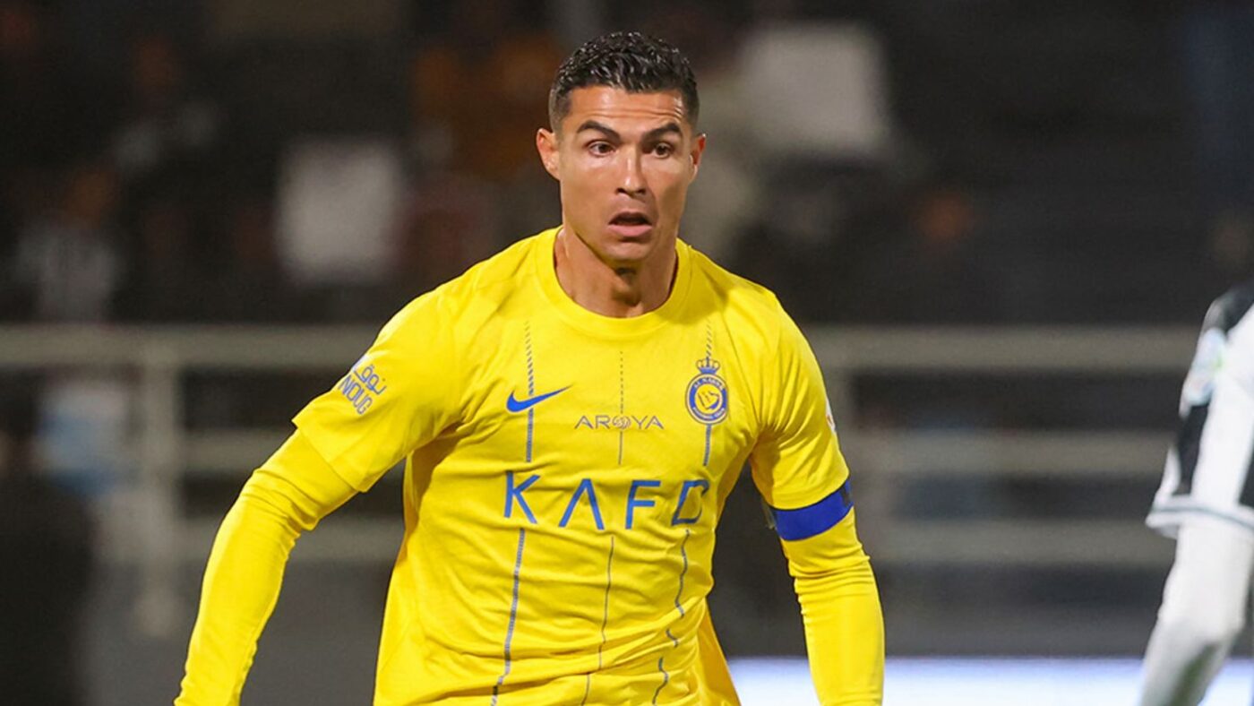 Ronaldo trong trận đấu